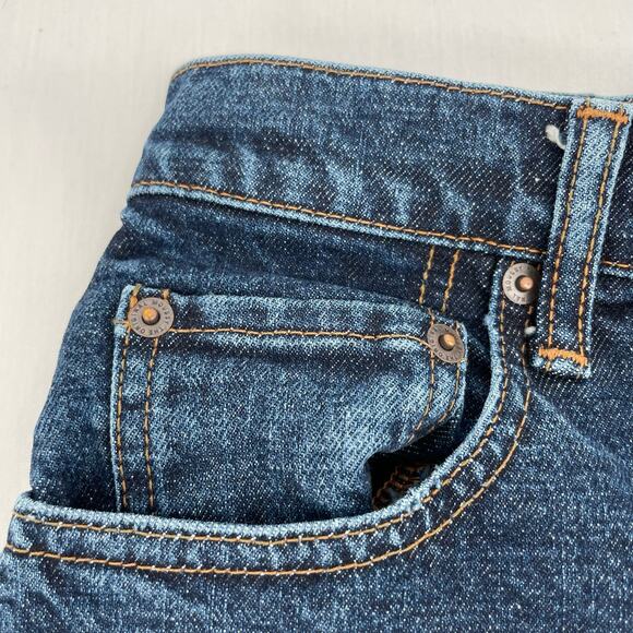 MOUSSY Blue Jeans MVS Skinny Zip Fly Indigo Dark Wash Denim Style 010EAC12-2500 - Picture 5 of 15